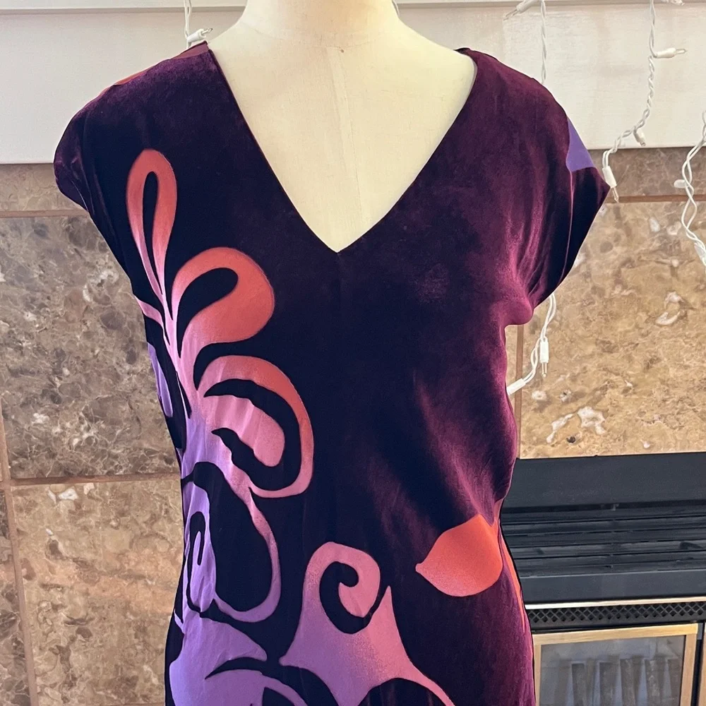 $525 Johnny Was Toto Bias Maxi Dress Size Small - CHECK OUT JOHNNY WAS WEBSITE - Picture 1 of 7